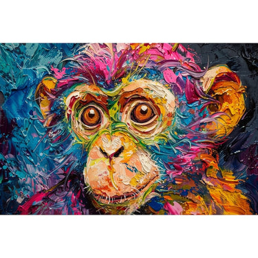 Funny Monkey Canvas